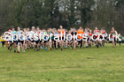 Boys under-13s Northern Cross Country Champs., Camp Hill Estate, Kirklington.  Photo: David T. Hewitson/Sports for All Pics